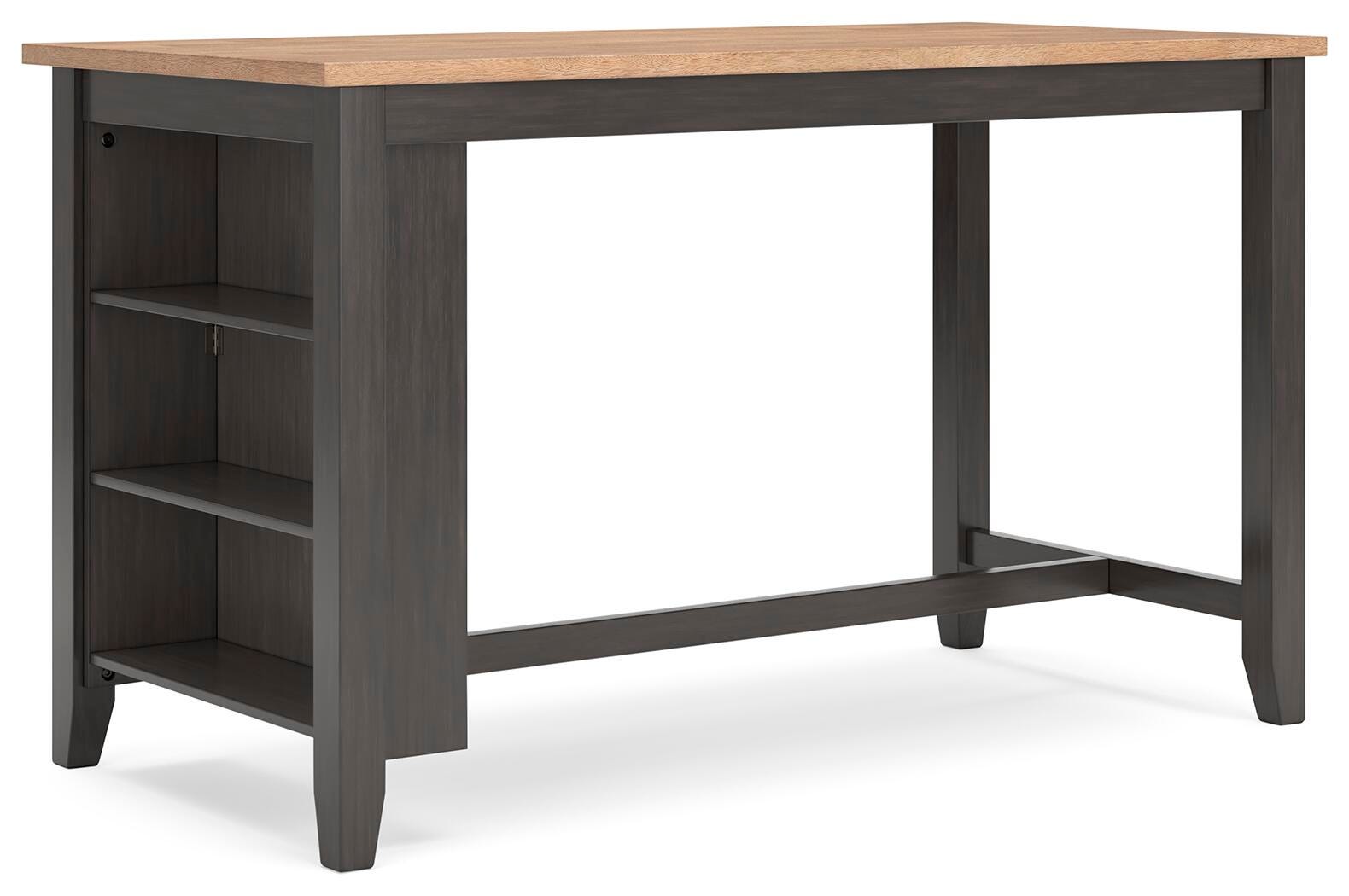 Gesthaven Counter Height Dining Table - Dark Brown (1)