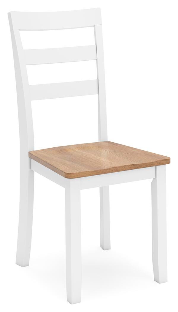 Gesthaven Dining Table and 4 Chairs - Natural/White (3)