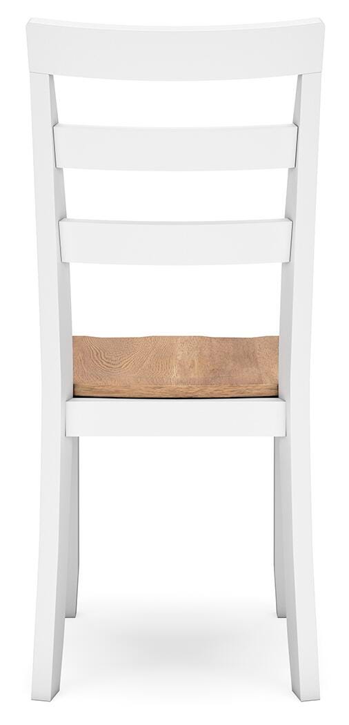 Gesthaven Dining Chair (Set of 2) - Natural/White (6)