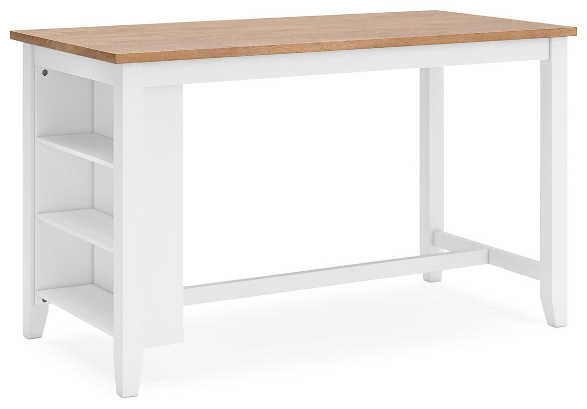 Gesthaven Counter Height Dining Table - White (1)