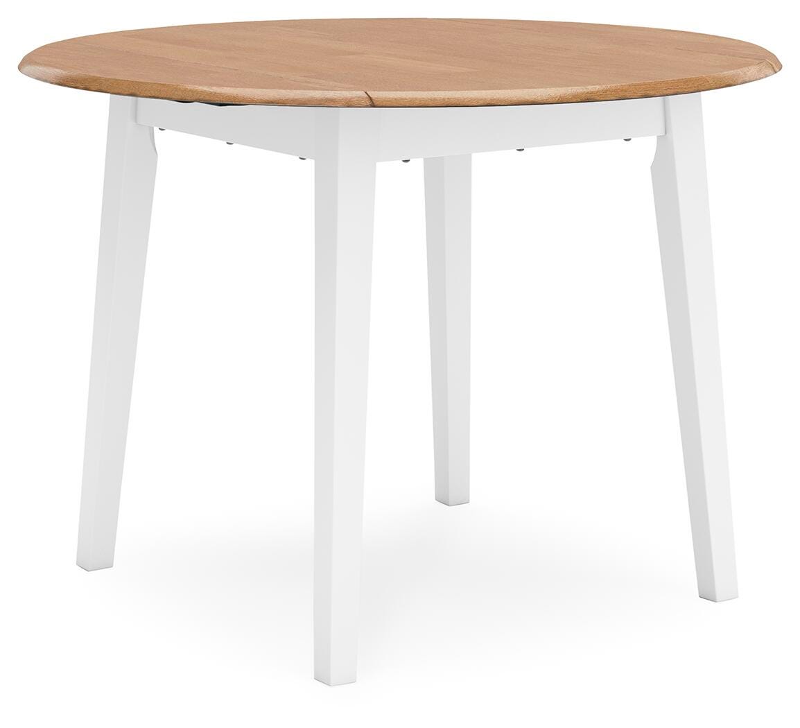 Gesthaven Dining Drop Leaf Table - White (1)