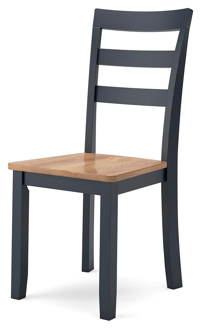 Gesthaven Dining Table and 2 Chairs - Natural/Blue (6)