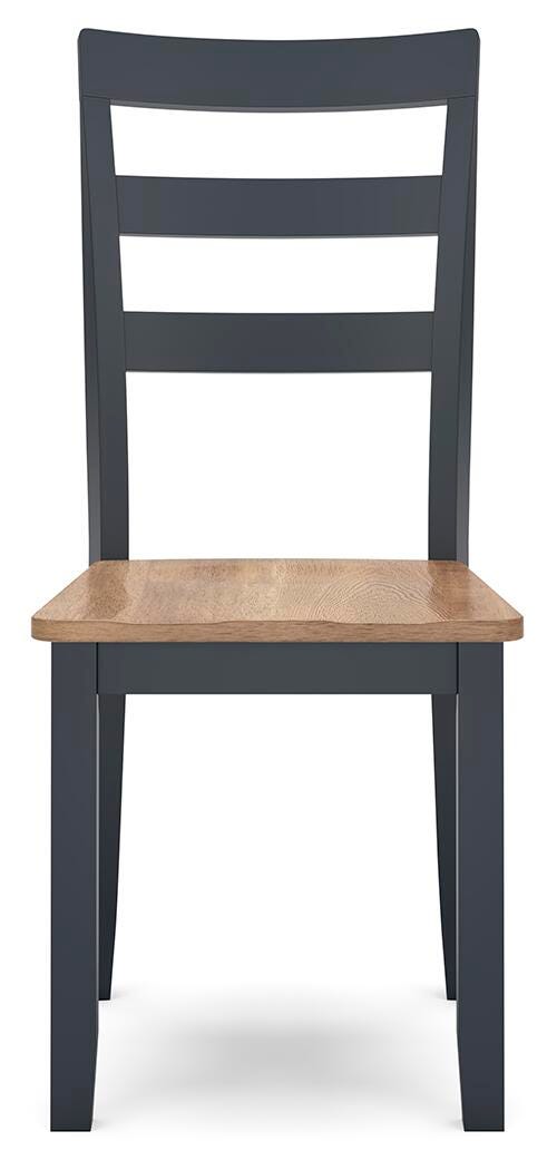 Gesthaven Dining Table and 2 Chairs - Natural/Blue (7)