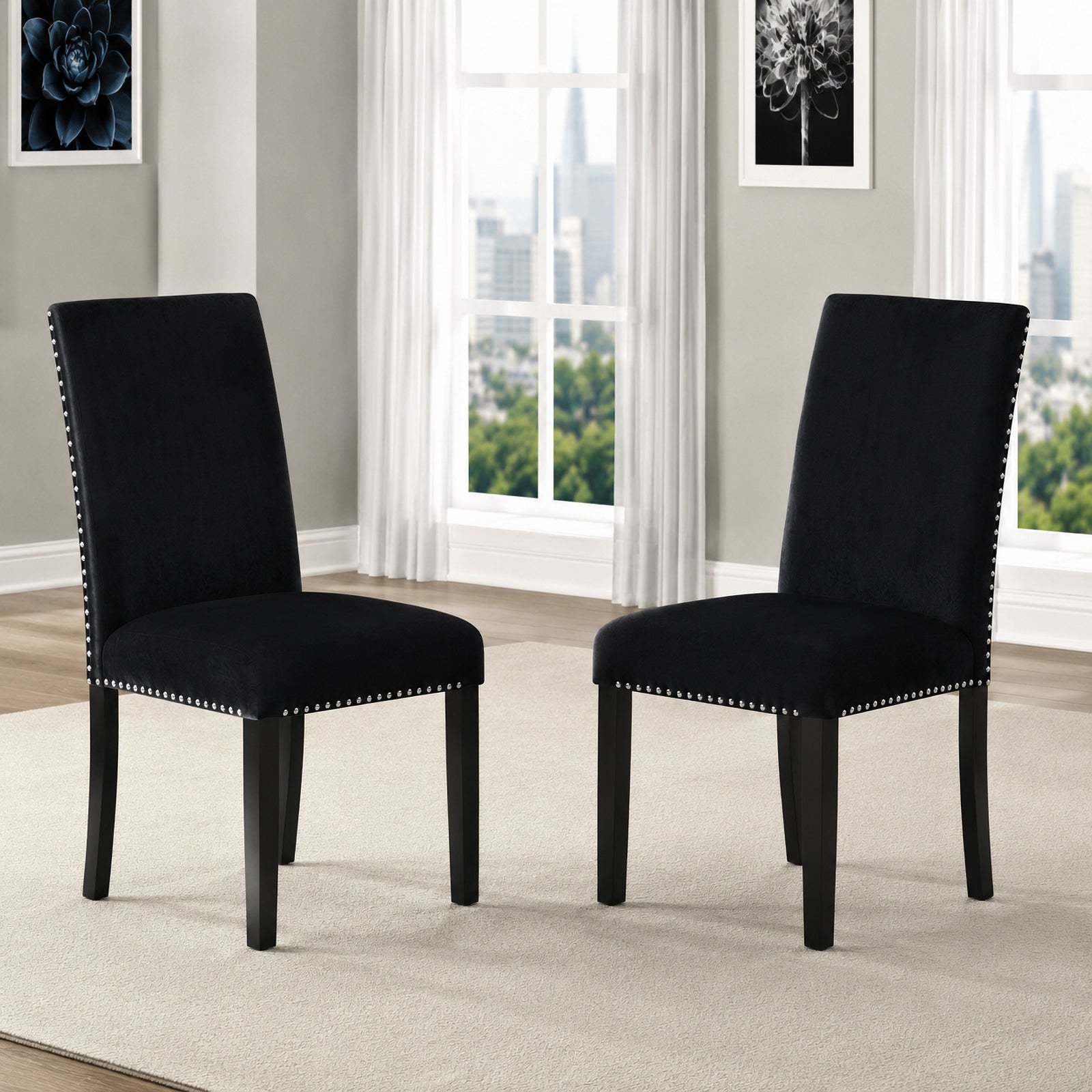 Celeste Dining Chair-Black