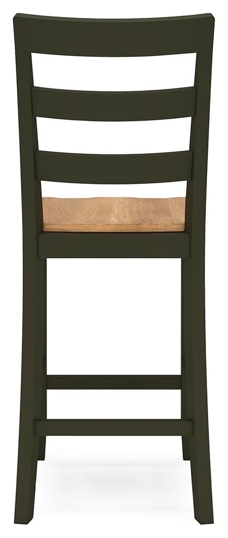 Gesthaven Counter Height Barstool - Green (8)
