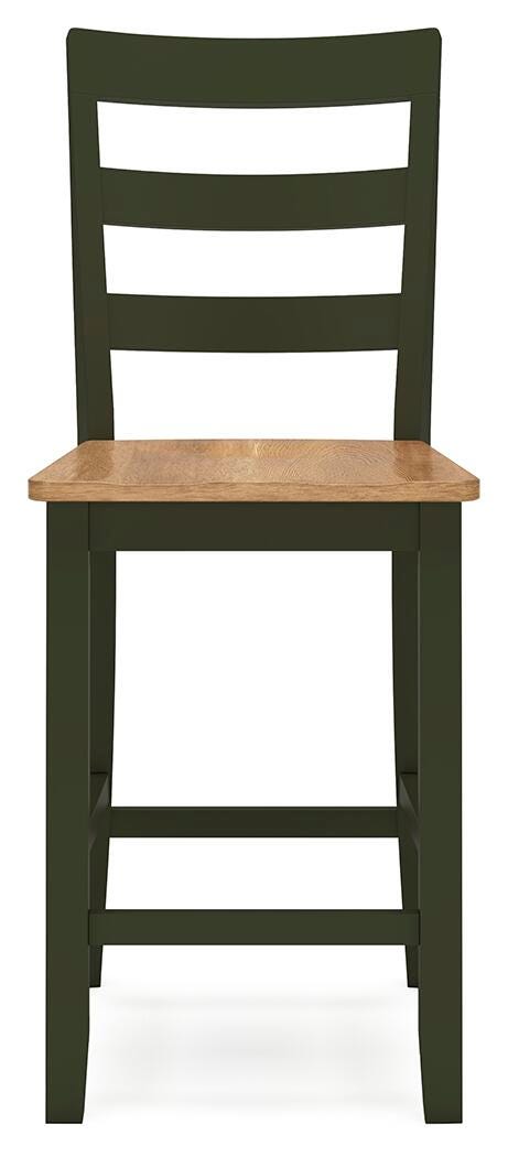 Gesthaven Counter Height Barstool - Green (5)
