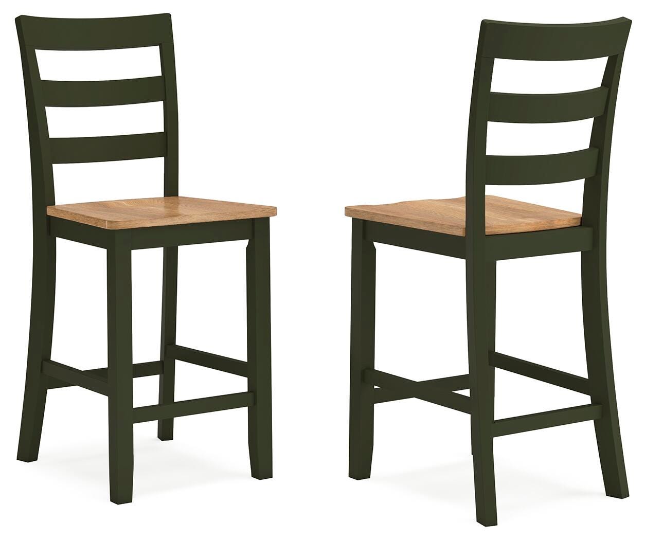 Gesthaven Counter Height Barstool - Green (1)