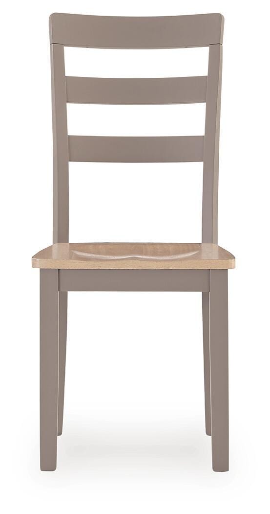 Harperfeld Dining Chair - Natural/Gray (4)