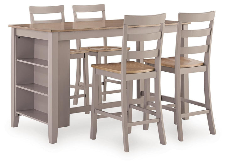 Harperfeld Dining Table and 4 (1)