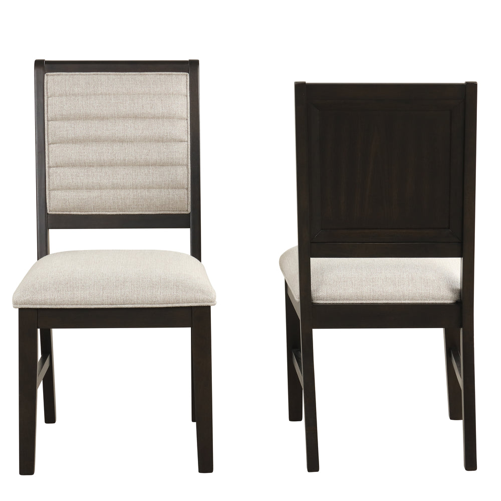 Plateau Side Chair (2 Per Carton)-Rustic Espresso