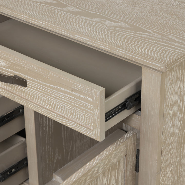 Gwendolyn Server-Cerused Taupe