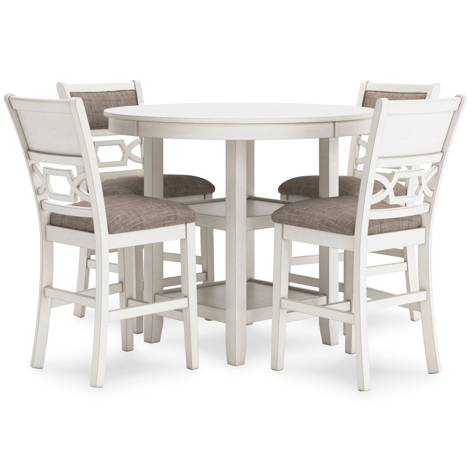 Erinberg Counter Height Dining Table and 4 Barstools