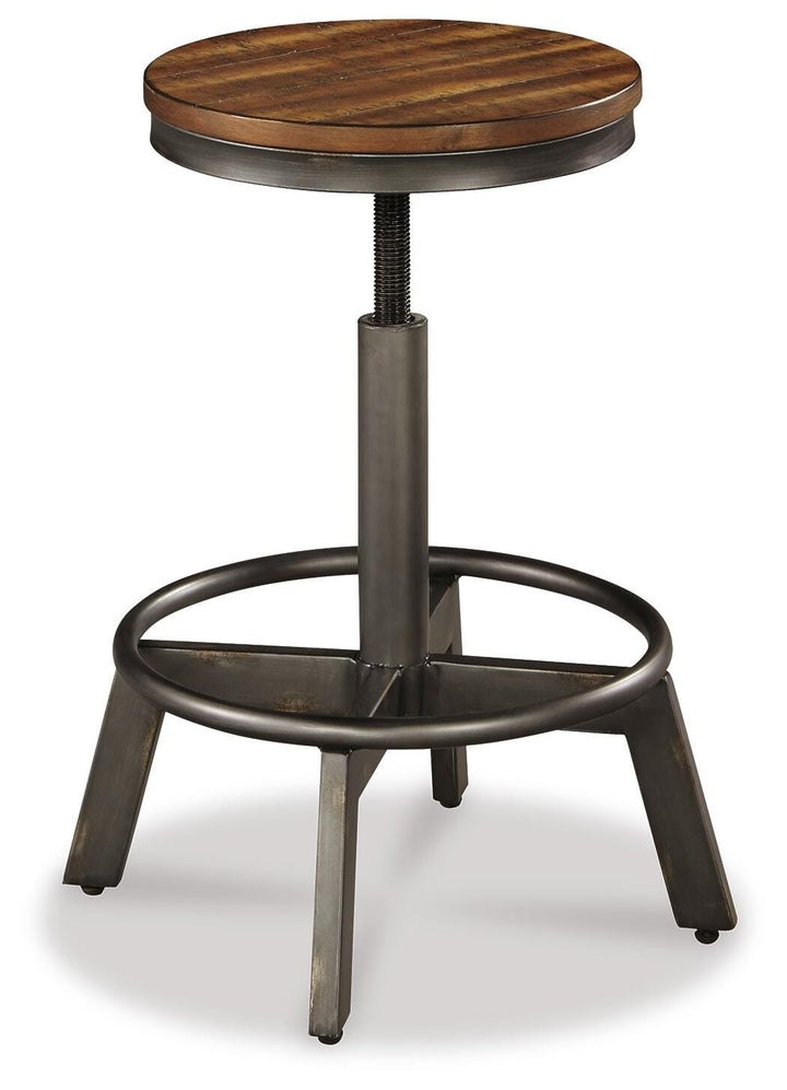Torjin Counter Height Stool - Dark Brown (3)