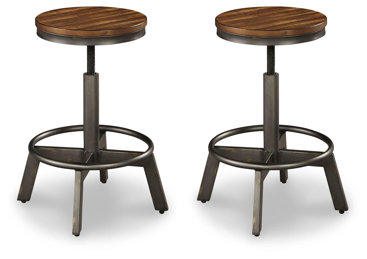 Torjin Counter Height Stool - Dark Brown (1)