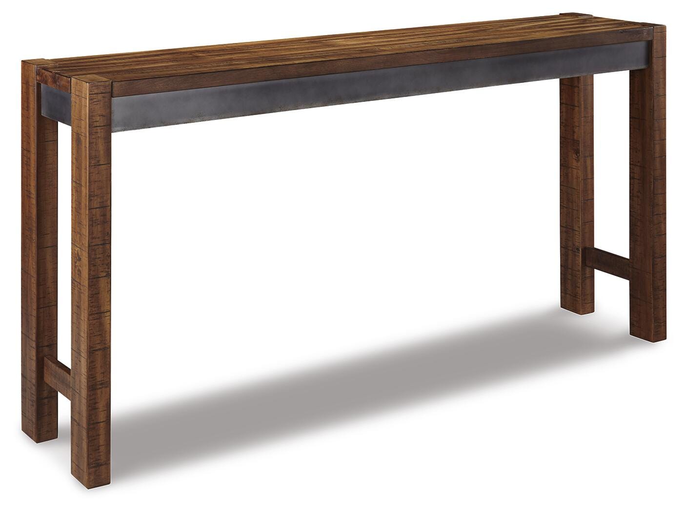 Torjin Counter Height Dining Table - Dark Brown (1)