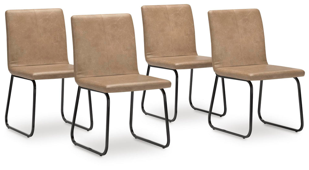 Pharwynn Dining Chair - Light Brown (3)