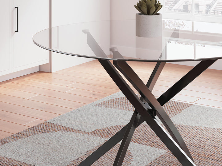 Pharwynn Dining Table - Black (5)