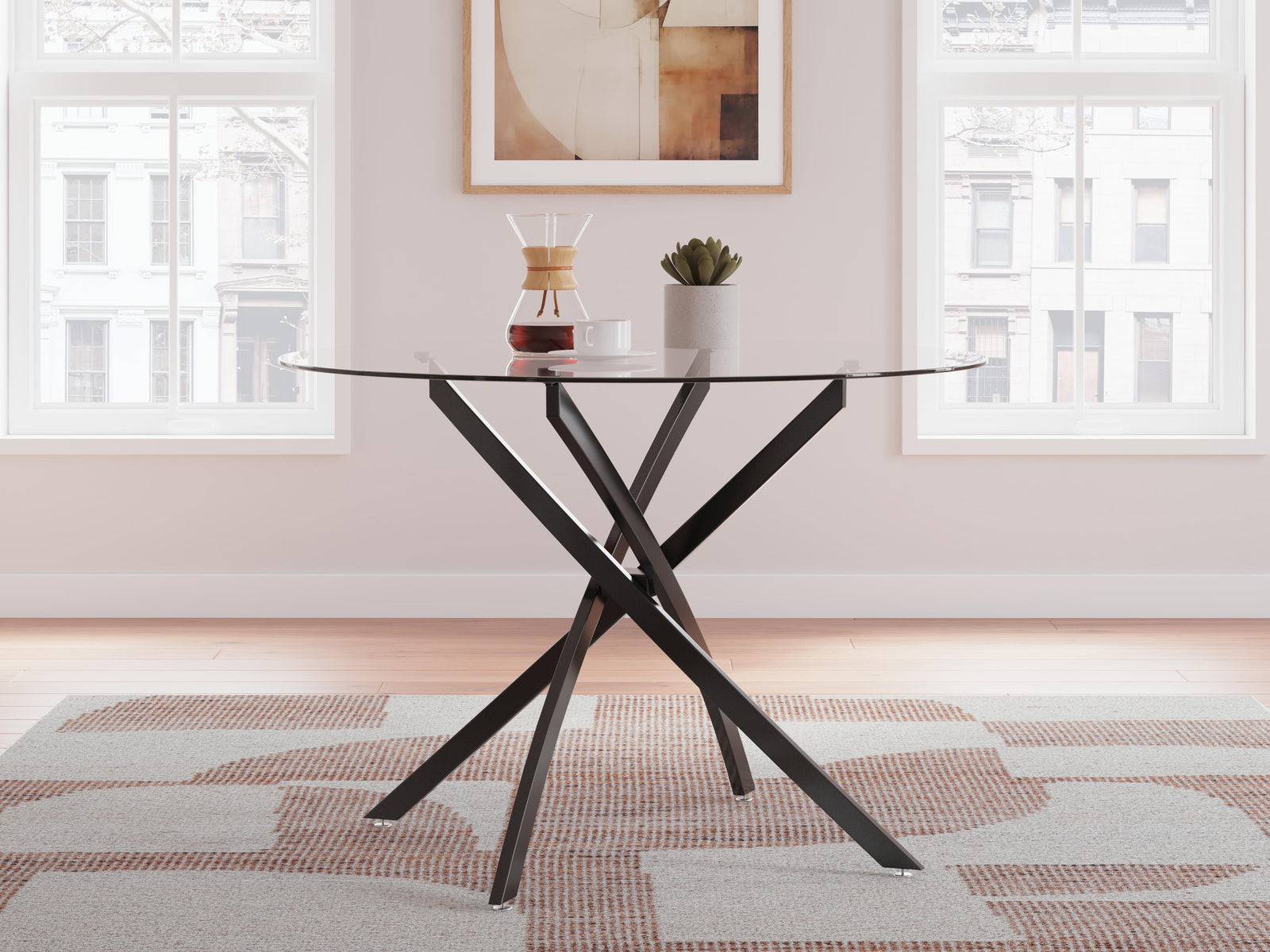 Pharwynn Dining Table - Black (2)
