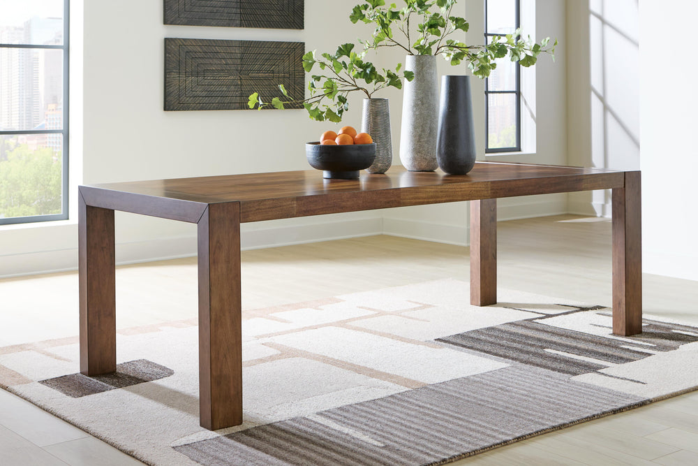Kraeburn Dining Table - Light Brown (2)