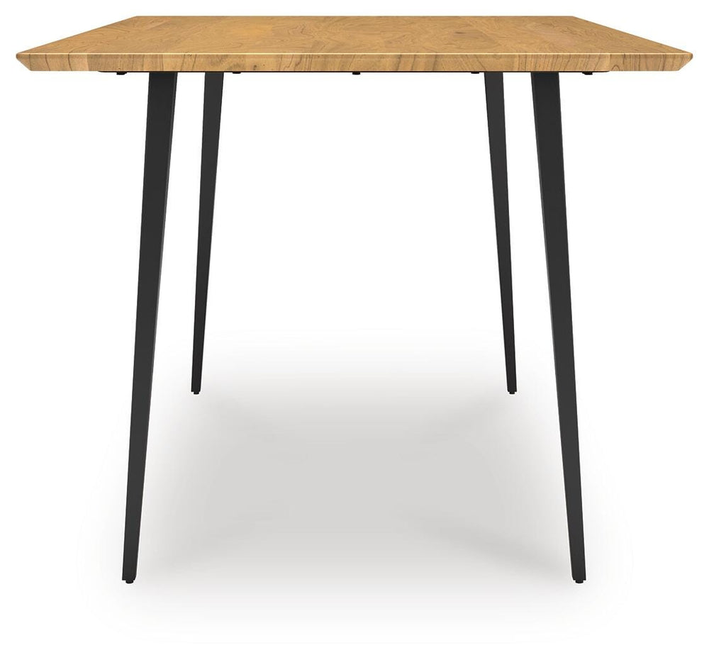 Gretlynn Dining Table - Light Brown (7)