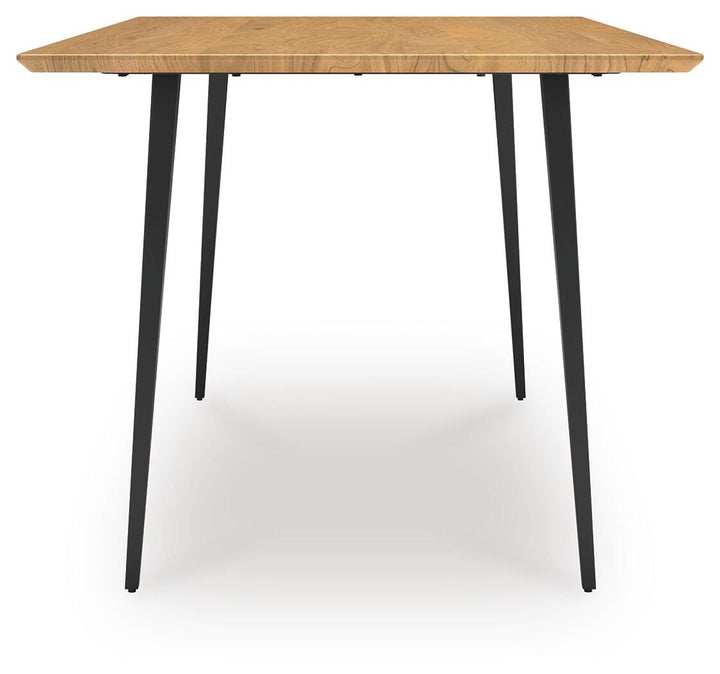 Gretlynn Dining Table - Light Brown (5)