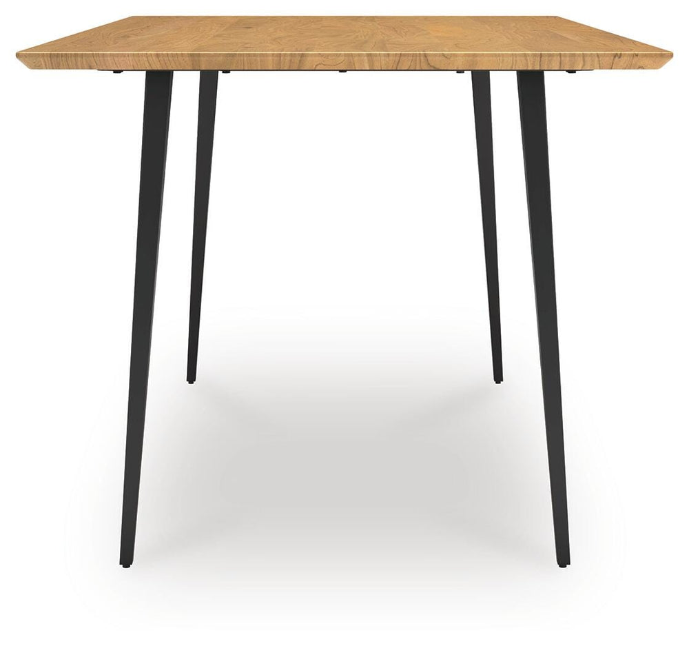 Gretlynn Dining Table - Light Brown (5)