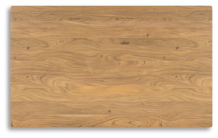 Gretlynn Dining Table - Light Brown (8)