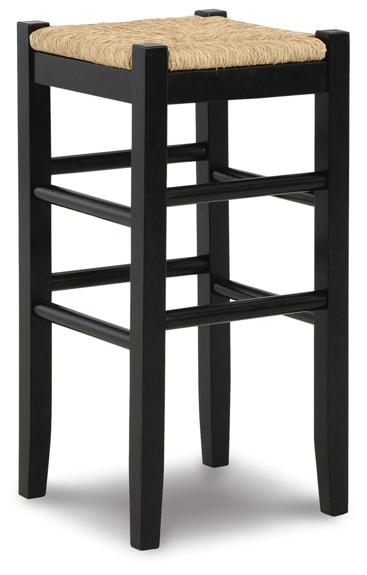 Mirimyn Bar Height Bar Stool - Black (3)