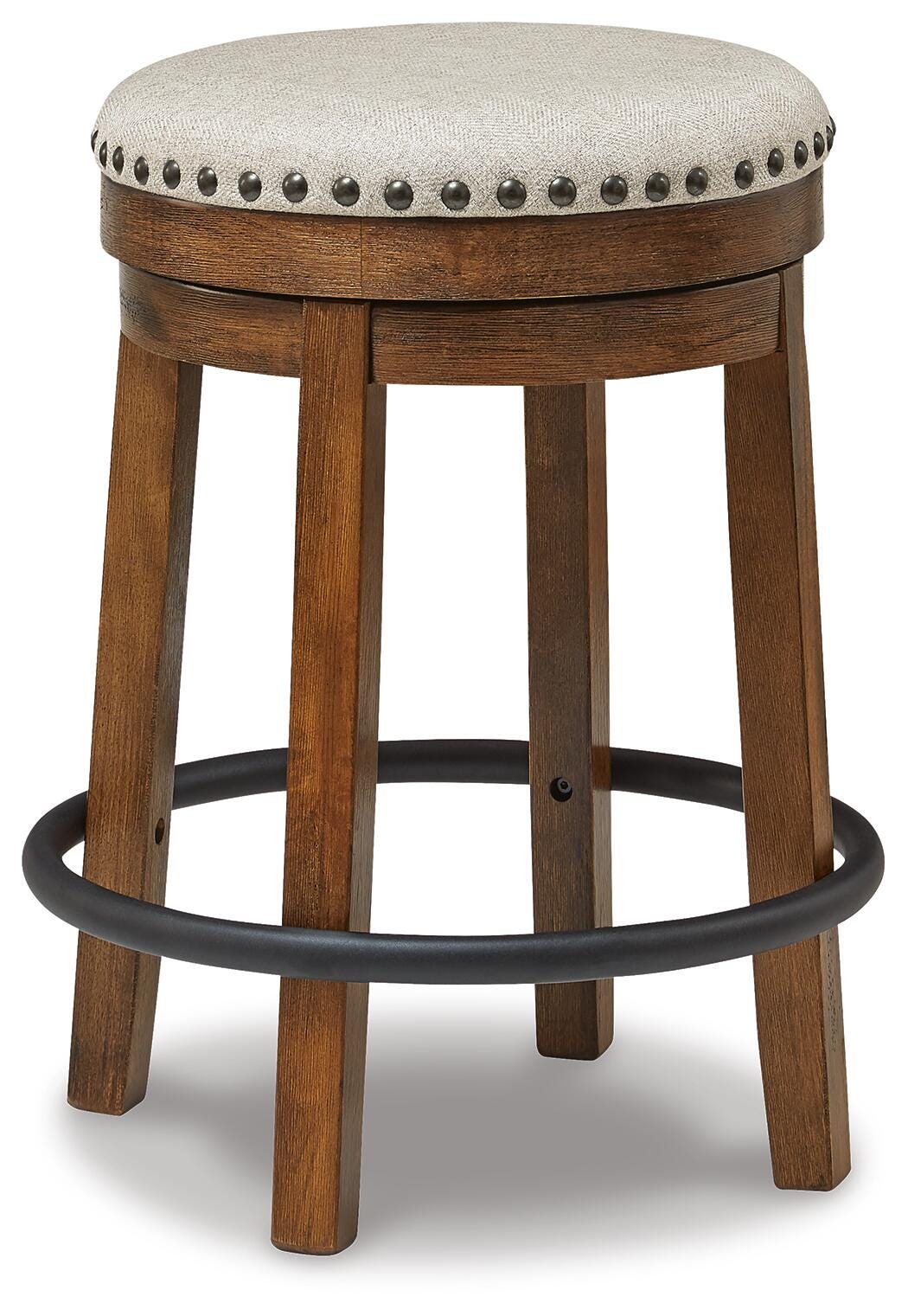 Valebeck Counter Height Stool - Dark Brown (1)