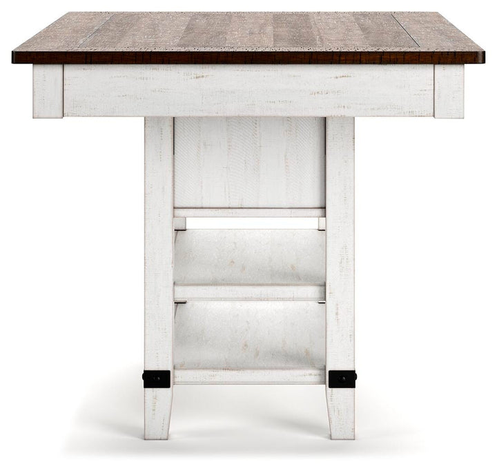 Valebeck Counter Height Dining Table and 6 Barstools (7)