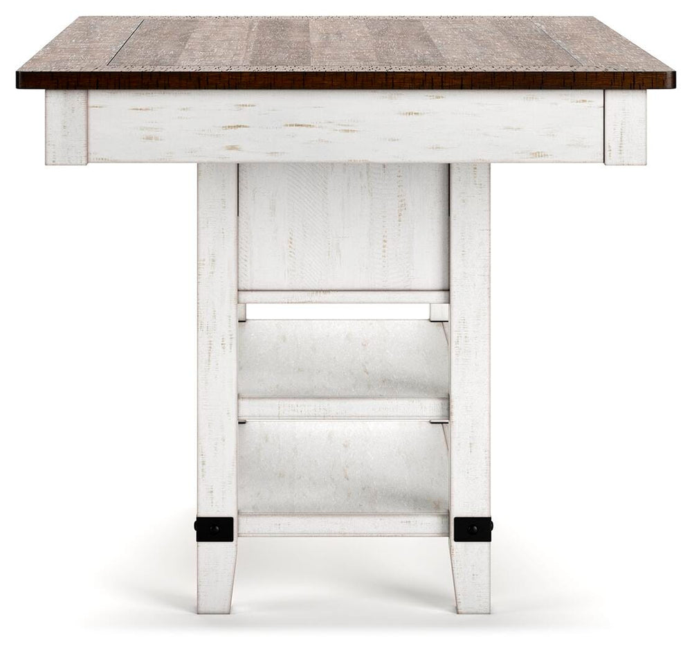 Valebeck Counter Height Dining Table and 6 Barstools (5)