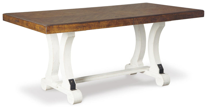Valebeck Dining Table - Light Brown (6)