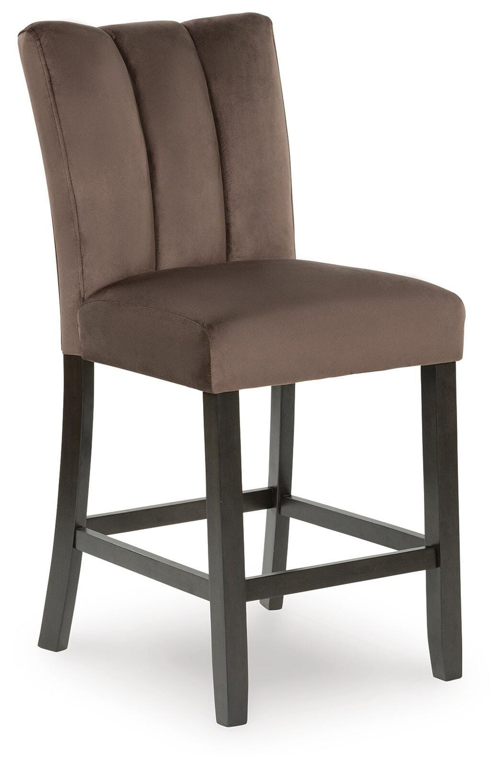 Jeshina Counter Height Barstool - Dark Brown (3)