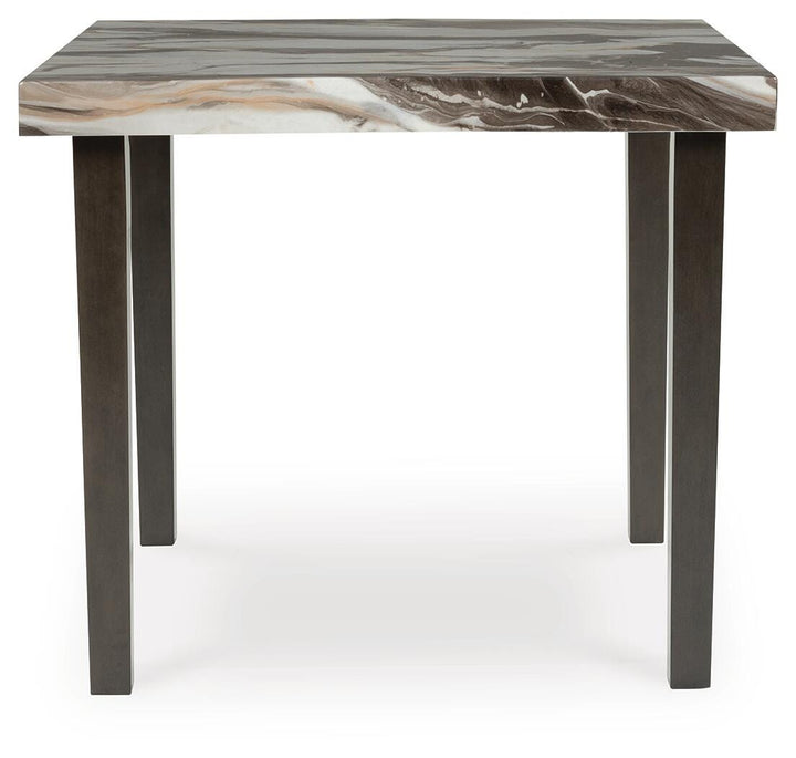 Jeshina Counter Height Dining Table - Dark Brown (3)