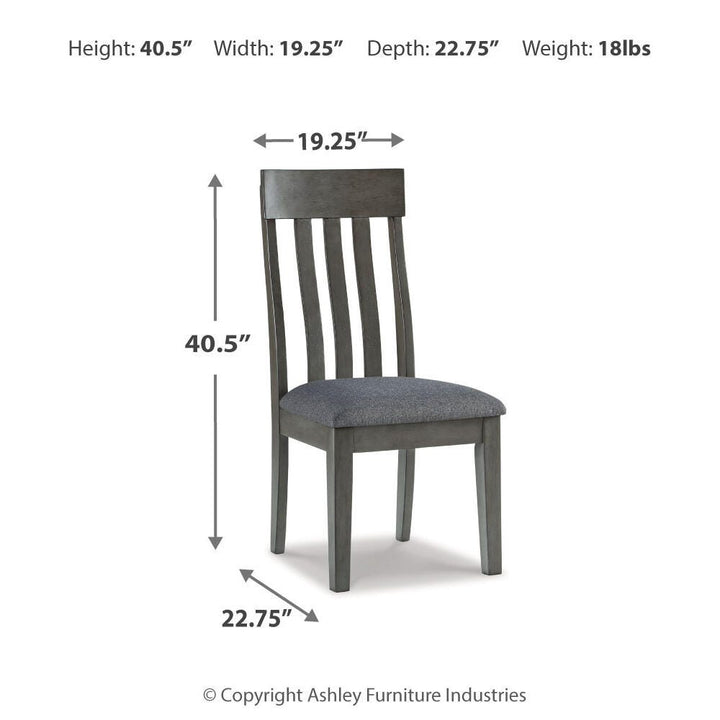 Hallanden Dining Chair - Dark Gray (7)