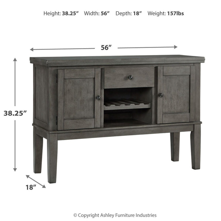 Hallanden Dining Server - Gray (7)