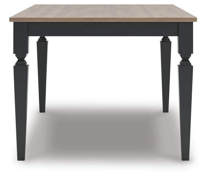 Brenkerton Dining Table - Black (6)