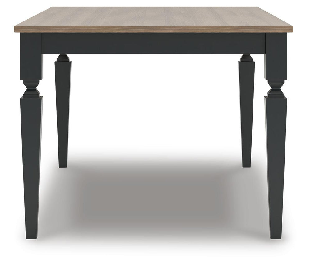 Brenkerton Dining Table - Black (6)