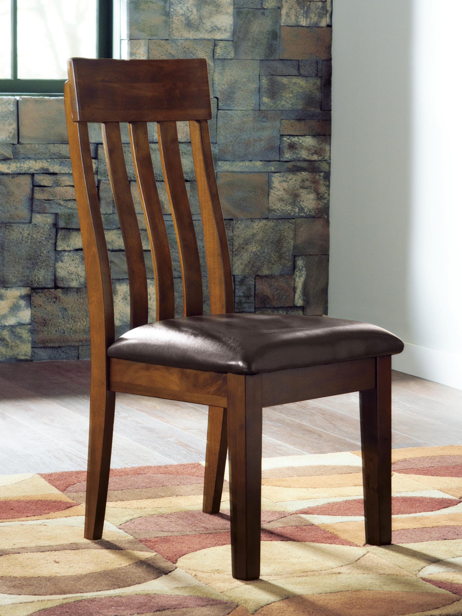 Ralene Dining Chair - Light Brown (2)