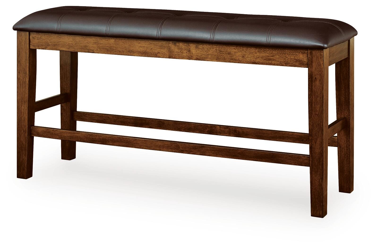 Ralene Counter Height Dining Bench - Light Brown (1)