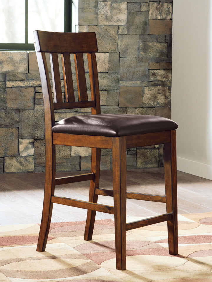 Ralene Counter Height Bar Stool - Light Brown (7)