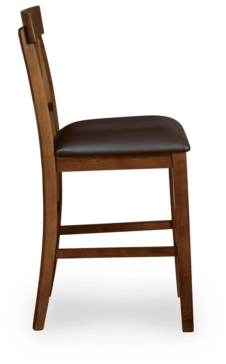 Ralene Counter Height Bar Stool - Light Brown (5)