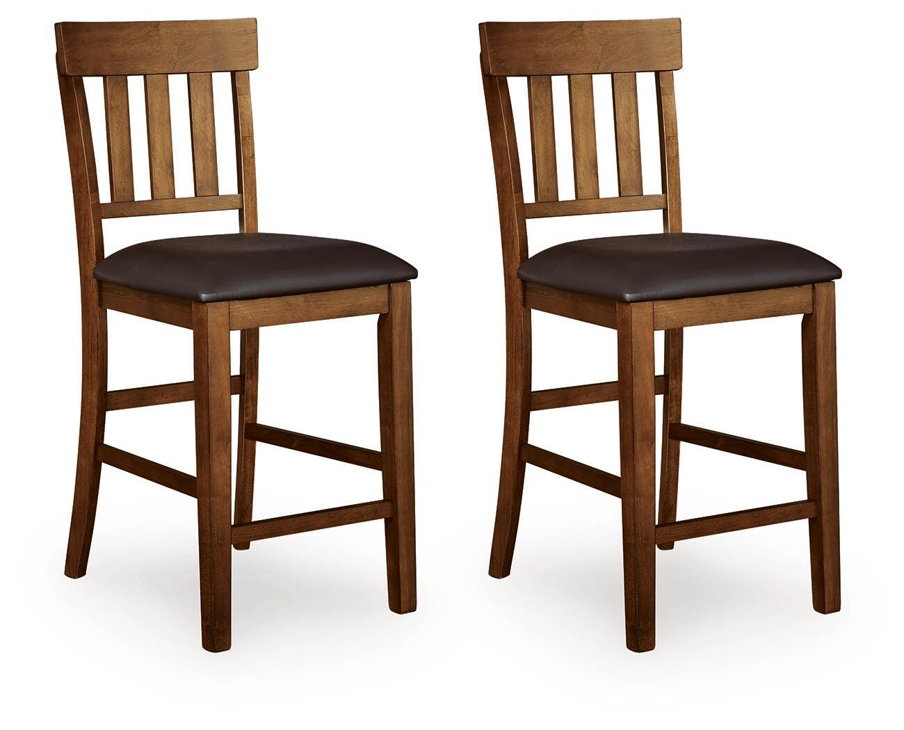 Ralene Counter Height Bar Stool - Light Brown (1)