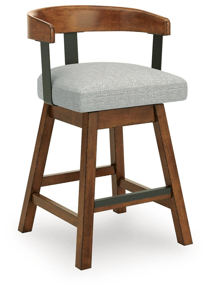 Ralene Counter Height Barstool - Light Brown (3)