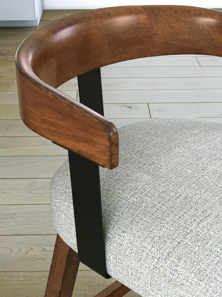Ralene Counter Height Barstool - Light Brown (9)