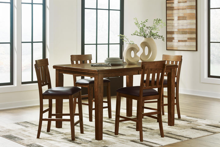 Ralene Counter Height Dining Table and 4 Barstools (2)