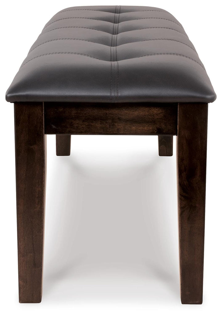 Haddigan Dining Bench - Dark Brown (6)