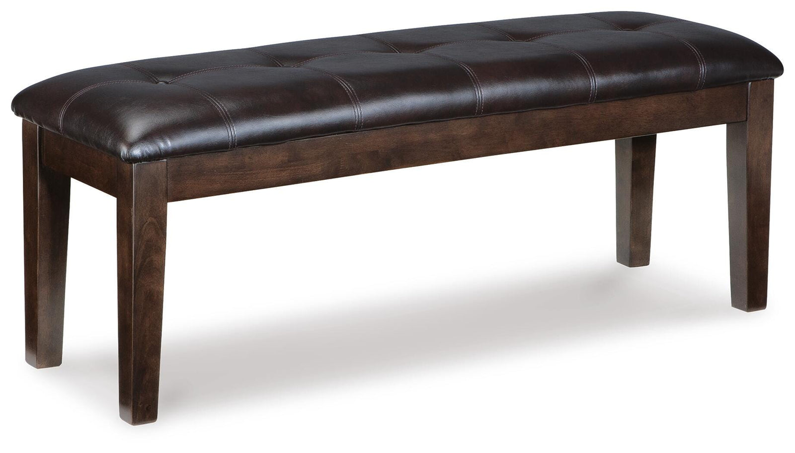 Haddigan Dining Bench - Dark Brown (1)