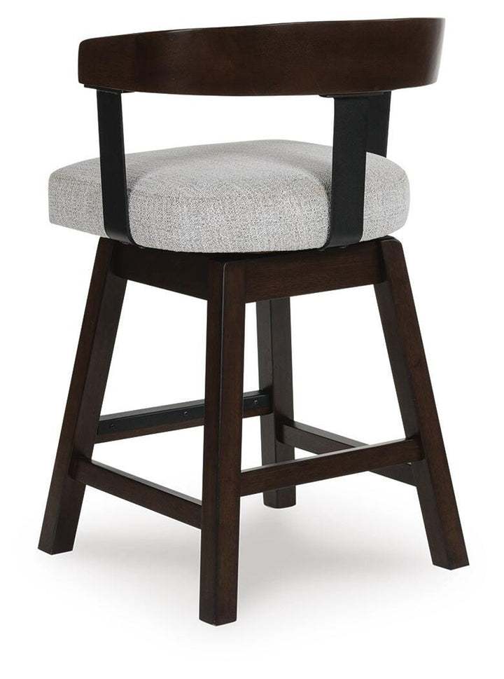 Haddigan Counter Height Barstool - Dark Brown (6)
