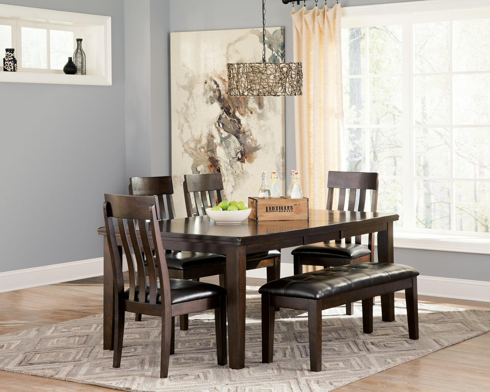 Haddigan Dining Extension Table - Dark Brown (5)